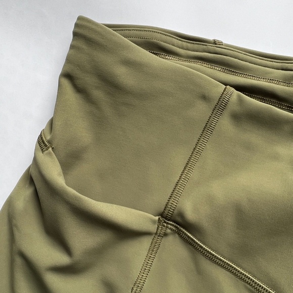 Lululemon Fine Force High-Rise Tight 28" Bronze Green Size 10 Leggings Workout - Picture 3 of 10